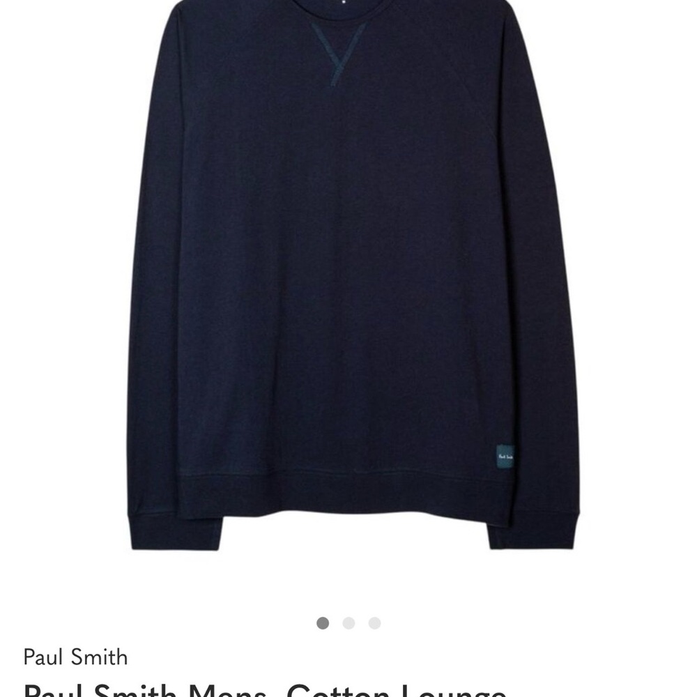 Paul Smith Navy Crewneck Sweatshirt